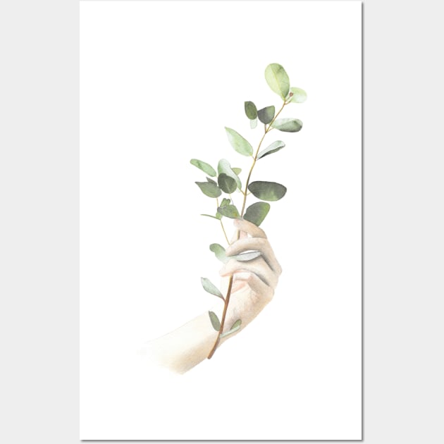 Eucalyptus Wall Art by RosanneCreates